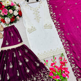 Trending Gmy Silk Top Sharara