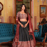 Traditional Ajarakh Print Lehenga Choli