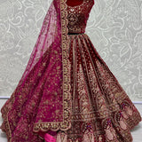 Premium Bridal Embroidered Lehenga