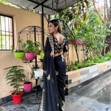 Presenting you most beautiful seqwance saree