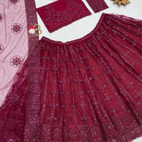 Trending  Soft Net Lehenga Choli