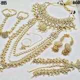 Bridal necklace accessories combo set