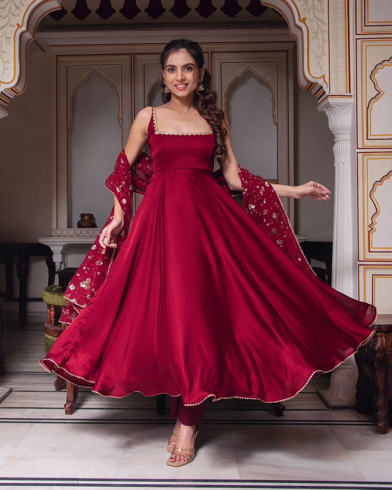 Designer Partylook Anarkali Gown Collection