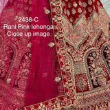 Premium Bridal Velvet Wedding Lehenga