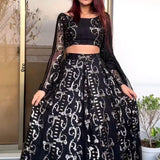 Beautifull Black Lahenga Choli