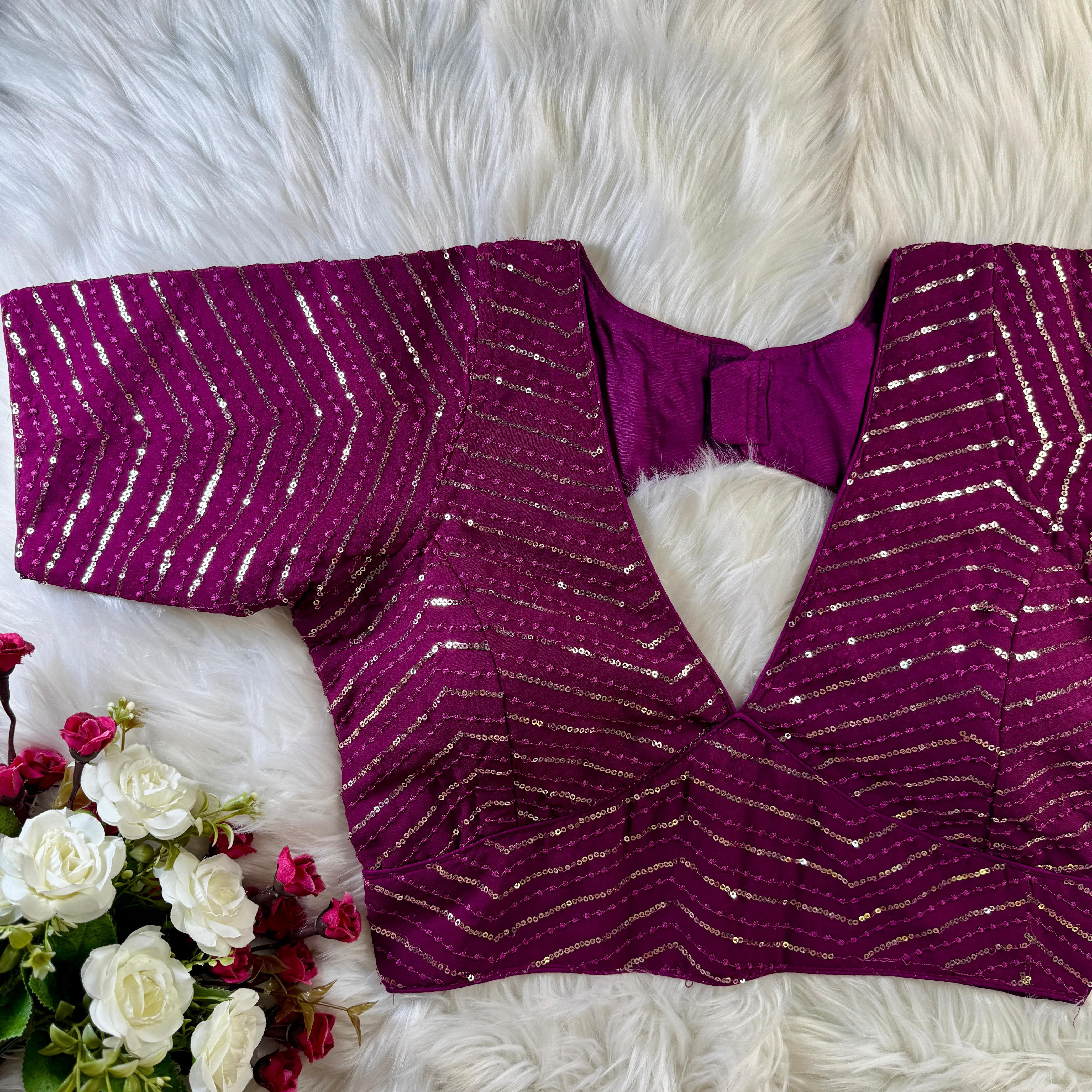 Sabyasachi Deep Style Blouse