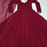 Faux Georgette anarkali dress