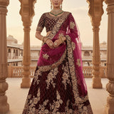 Adorn Embroidered Wedding Lehenga