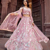 Glorious Wedding Embroidered Lehenga