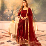 Ethnic Fendy Silk Anarkali Gown