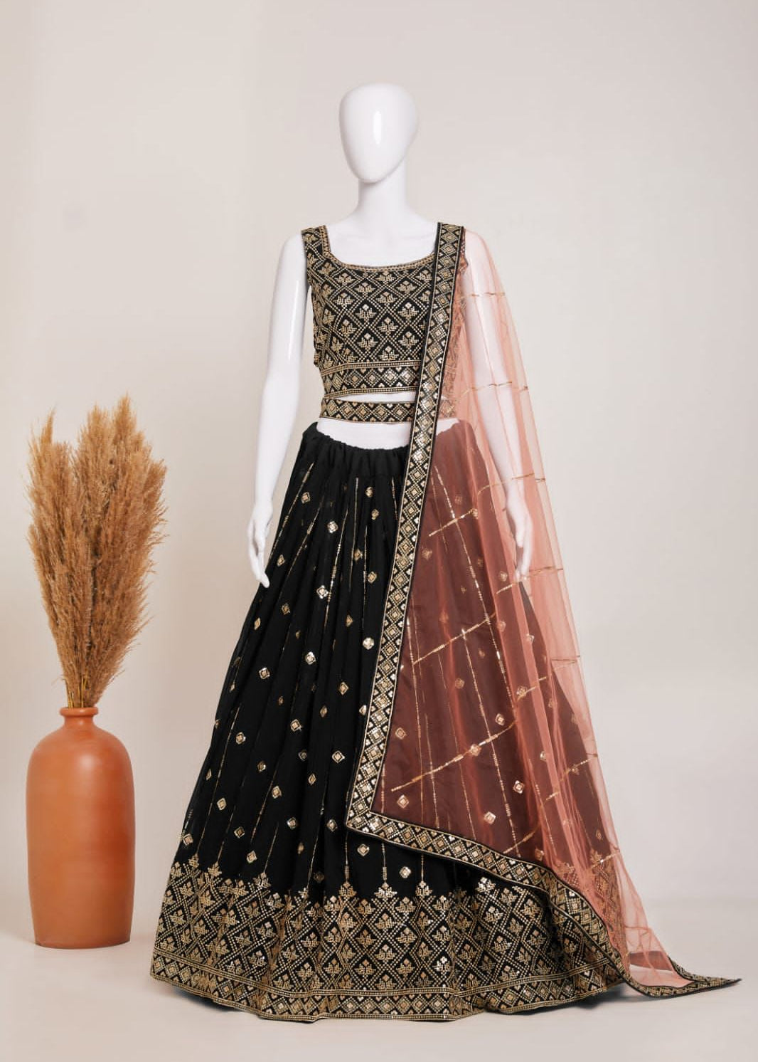 Heavy Georgette Lehengas