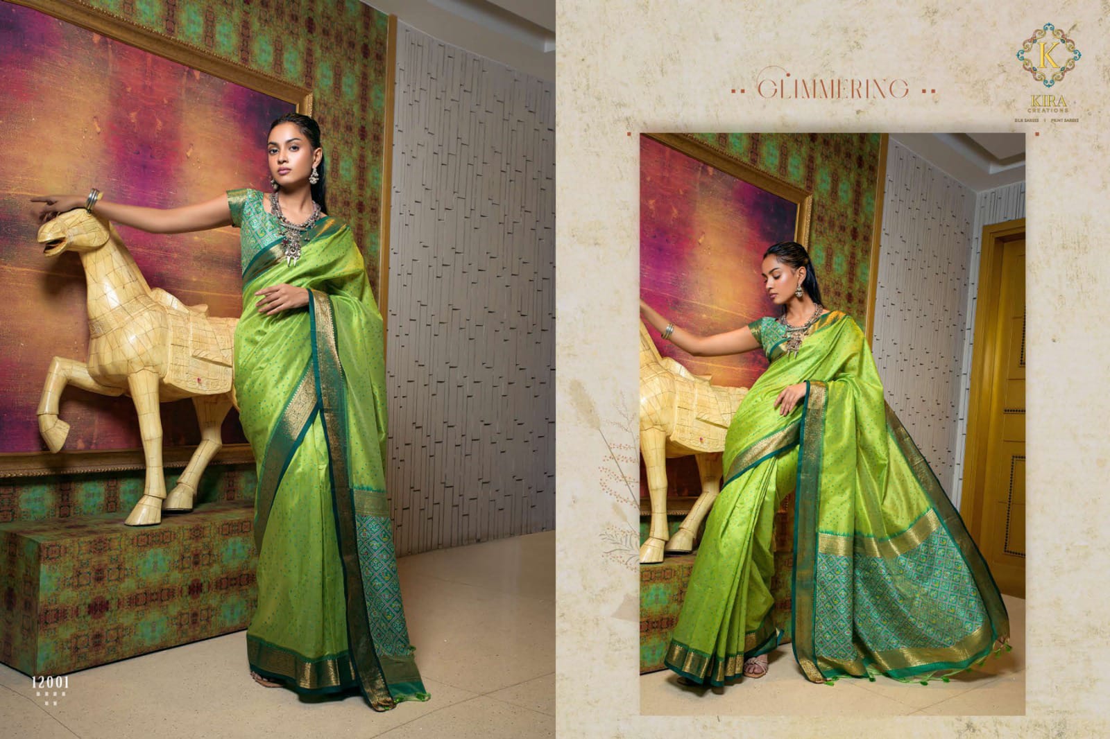 Luxurous Patola Pattern Silk Saree