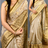 Soft Cotton Organza Saree