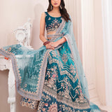 Heavy bridal wedding Lahenga