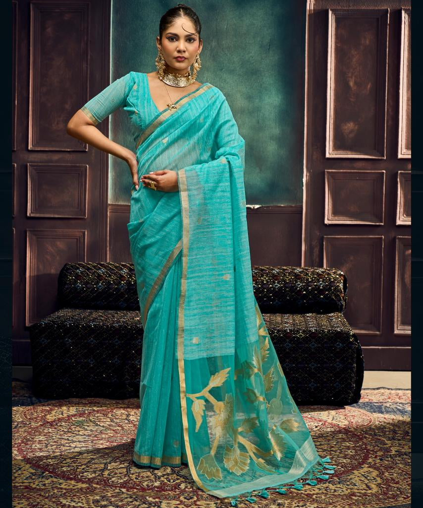 Heer Pure Silk Hand Loom Saree