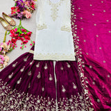 Trending Gmy Silk Top Sharara