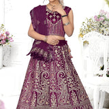 Kids Bridal Lehenga Choli