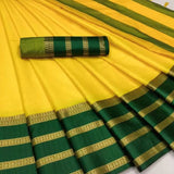 Khadi cotton Silk Saree