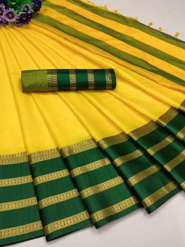 Khadi cotton Silk Saree