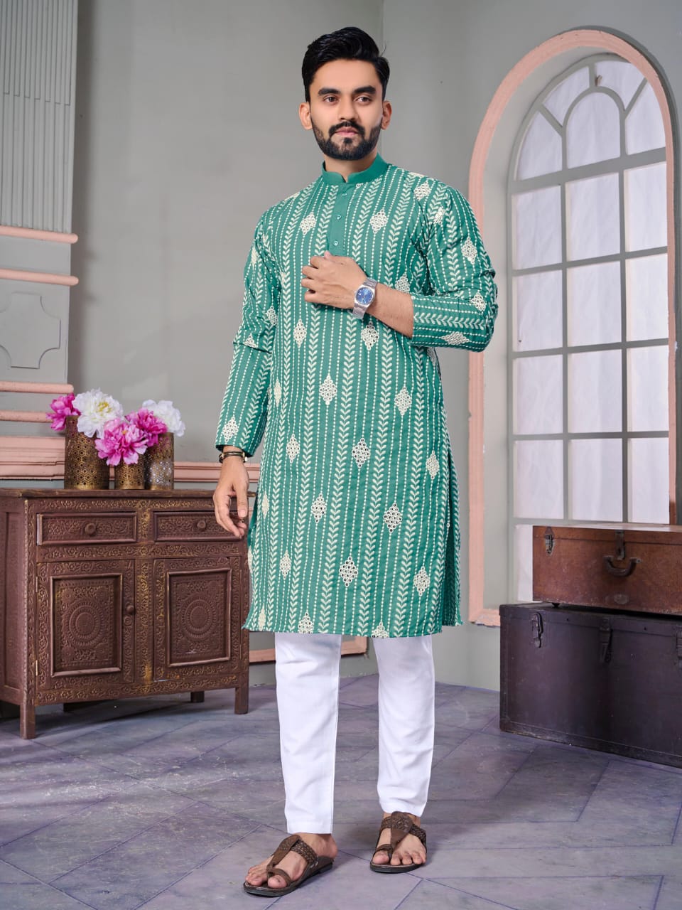 Stunning Men's Wedding Kurta