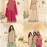 Gorgeous Georgette Embroidered Suit