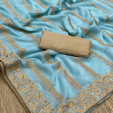 Beautifull Soft Tebby Organza Saree