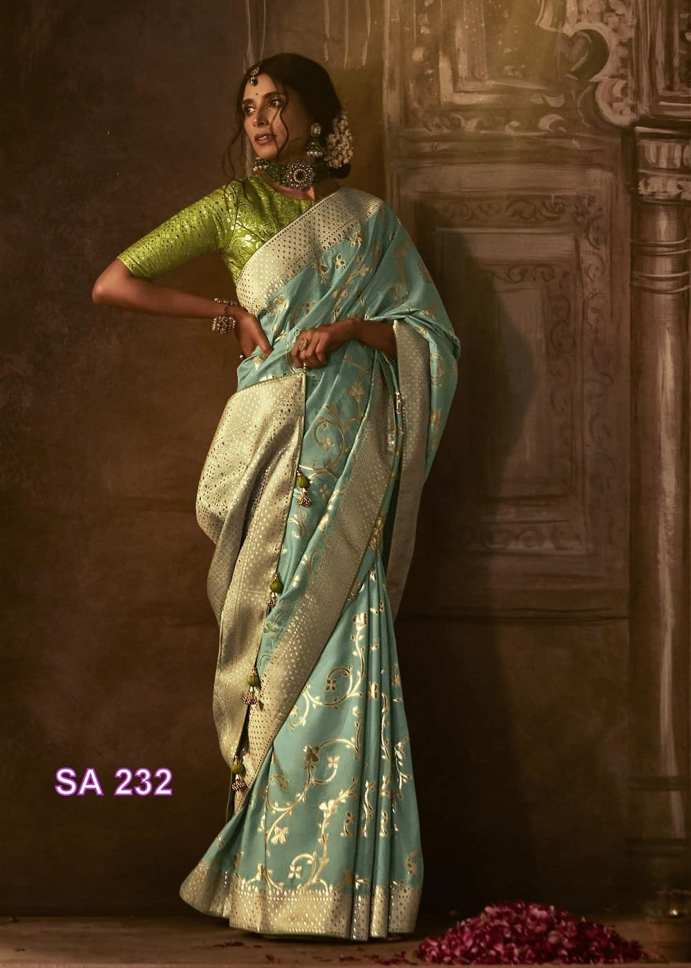 Premium Pure Dola Silk Saree