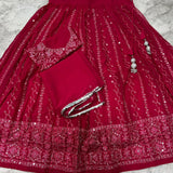 Treditional  Pure Georgette Lehenga