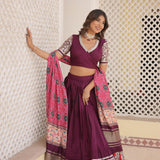 Allure Trending Gajji Silk Lehenga