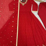 Festive Embroidered Anarkali Gown