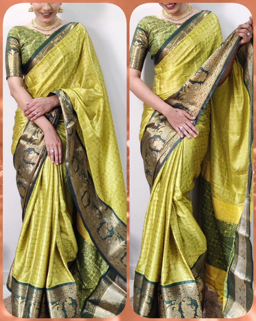 Attractive  Soft Silk Saree