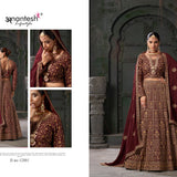 Bridal Wedding Premium Velvet Lehenga Choli