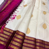 Beautiful Art Silk Jacquard Border Saree