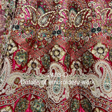 Padded Velvet Designer Lehengacholi