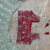 Glamorous Georgette Sequenced Work Lehenga