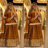 Designer Party Wear Look Top Lehenga