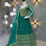 Exlusive Embroidery Anarkali Gown