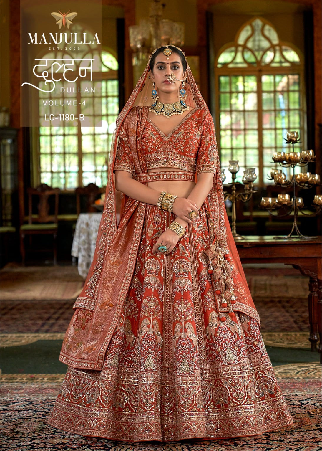 Manjulla Bridal Silk Tone Lehenga