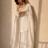 Stunning Fandy Silk Top Plazzo