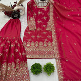 Presenting New Collection in Simmer Silk Gown