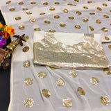 Presenting you most beautiful seqwance saree