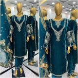 Designer Partywear Look Suit Collection