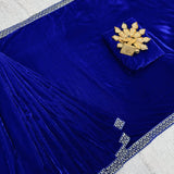 Blueish Bollywood Saree