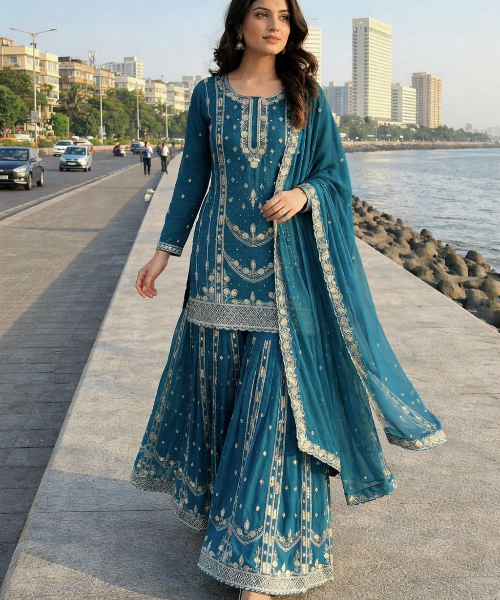 Eid Special Pakisatni Embroidered Suit