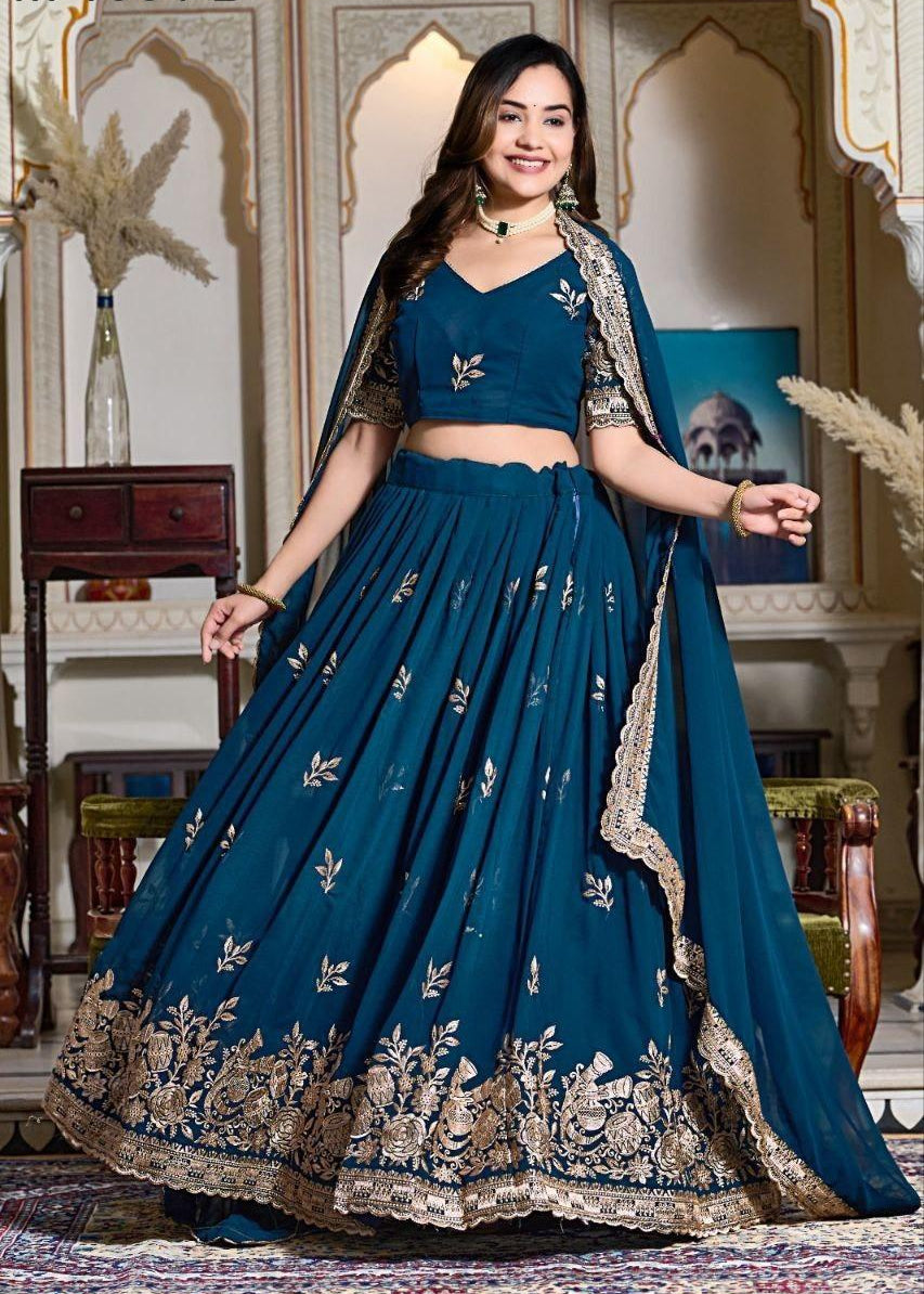 Heavy Georgette Lehenga Choli