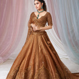 Elegance Shiny Satin Silk Lehenga