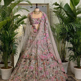 Bridal Peacock Work Lehenga Choli