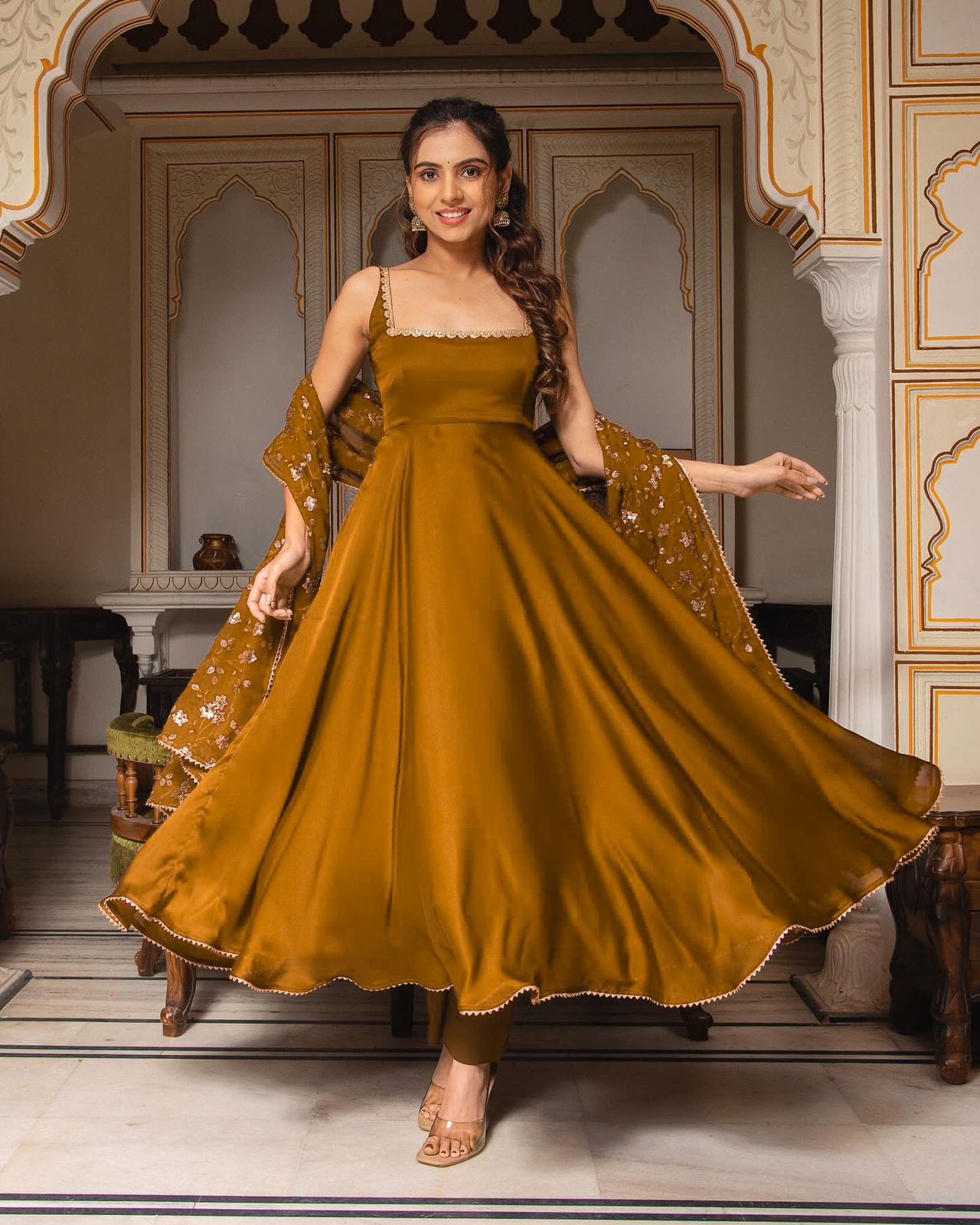 Designer Partylook Anarkali Gown Collection