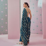 NEW TRENDING PRINTED SEQUENCE SAREE