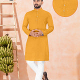 Men's Traditional chikan work kurta